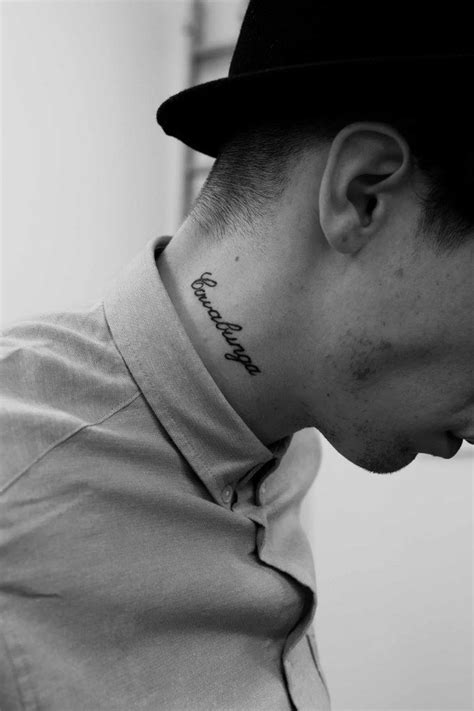 neck tattoo for boys|coolest neck tattoos.